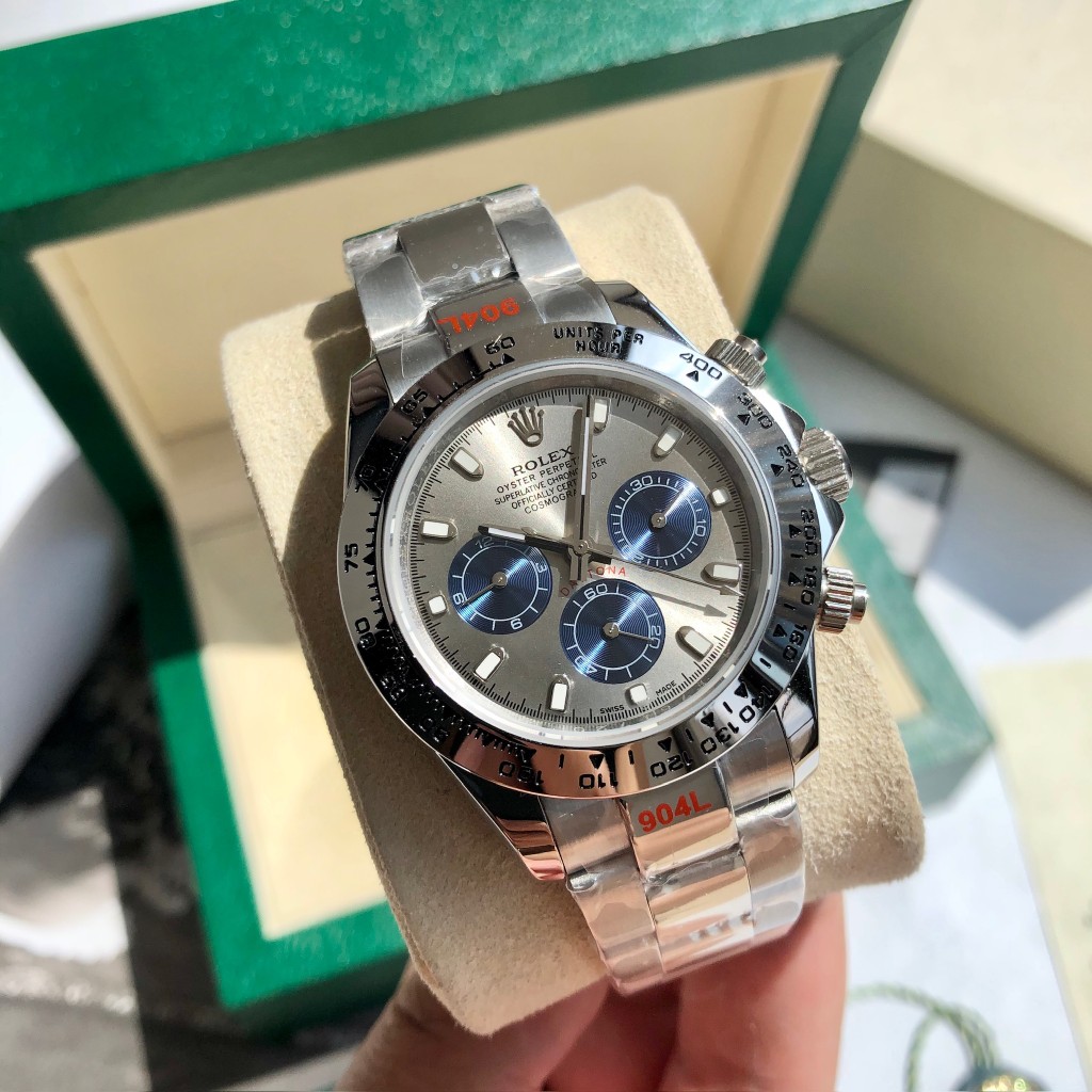 Rolex Daytona Chronograph Luxury Watch, 40mm Stainless Steel Case, Caliber 4130 Movement, Stainless Steel Oyster Bracelet