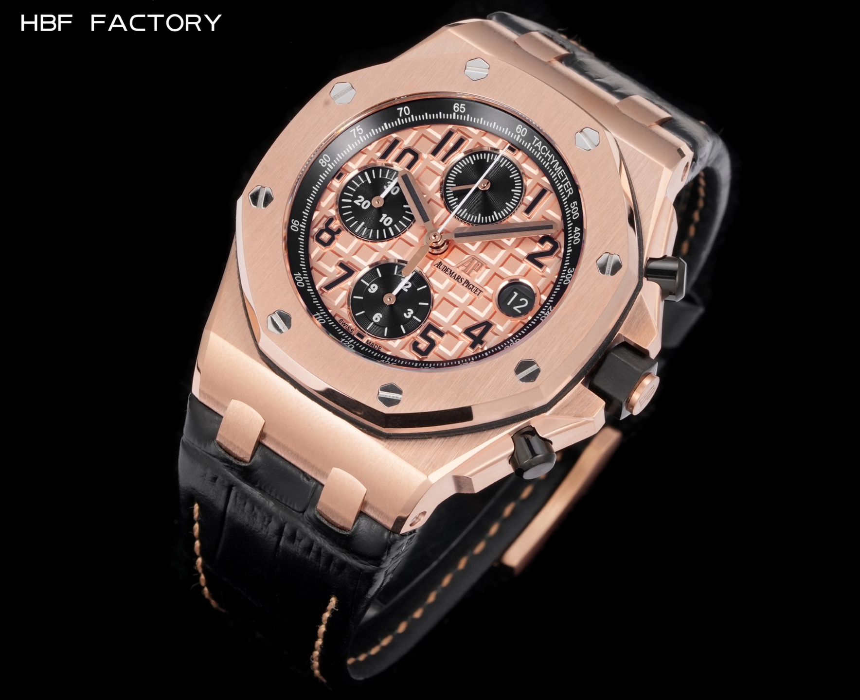 Audemars Piguet Royal Oak Offshore ~42mm 18K Rose Gold Automatic Chronograph Watch (Caliber 3126/3840)