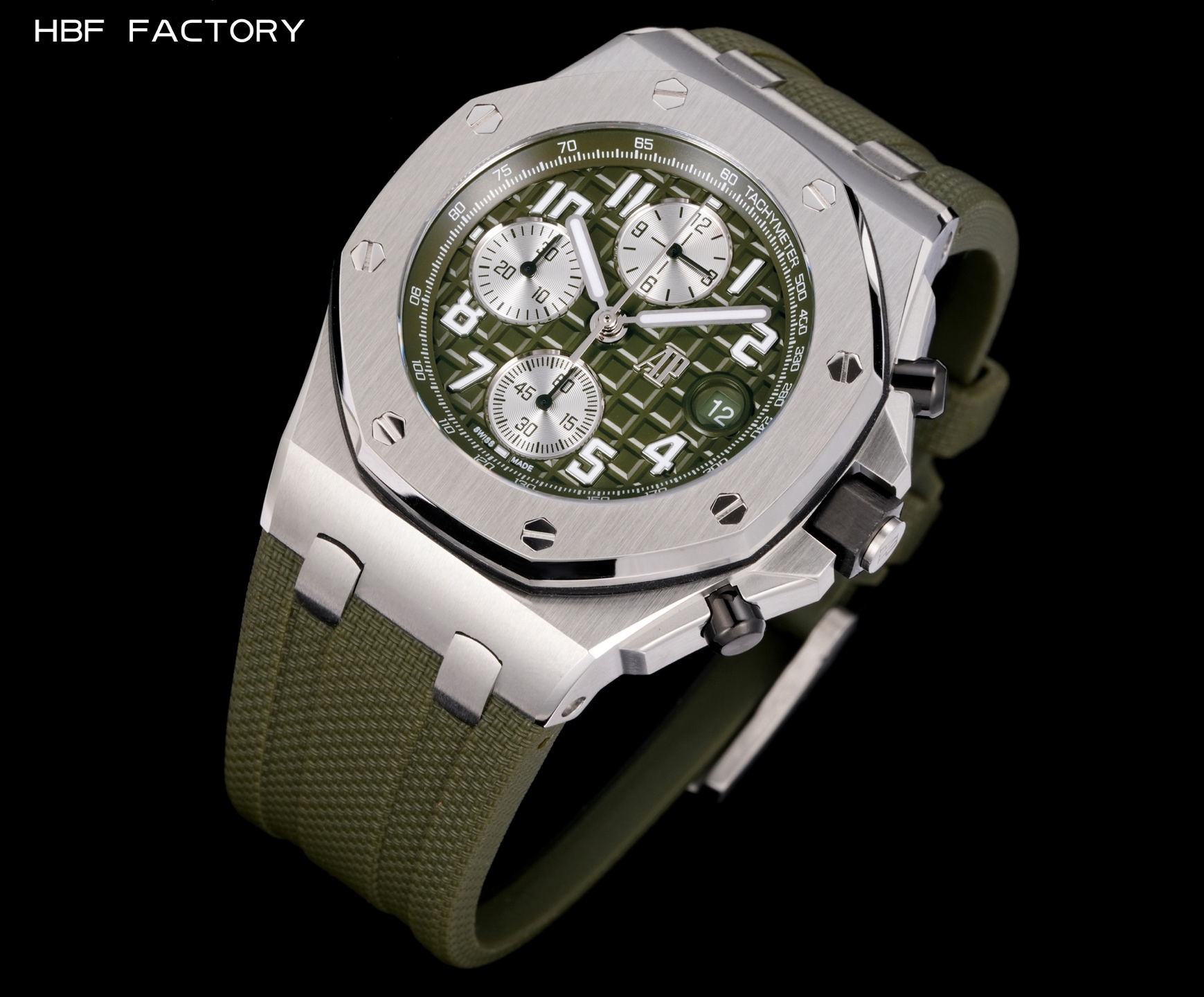 Audemars Piguet Royal Oak Offshore ~42mm Stainless Steel Automatic Chronograph Watch (Caliber 3126/3840)