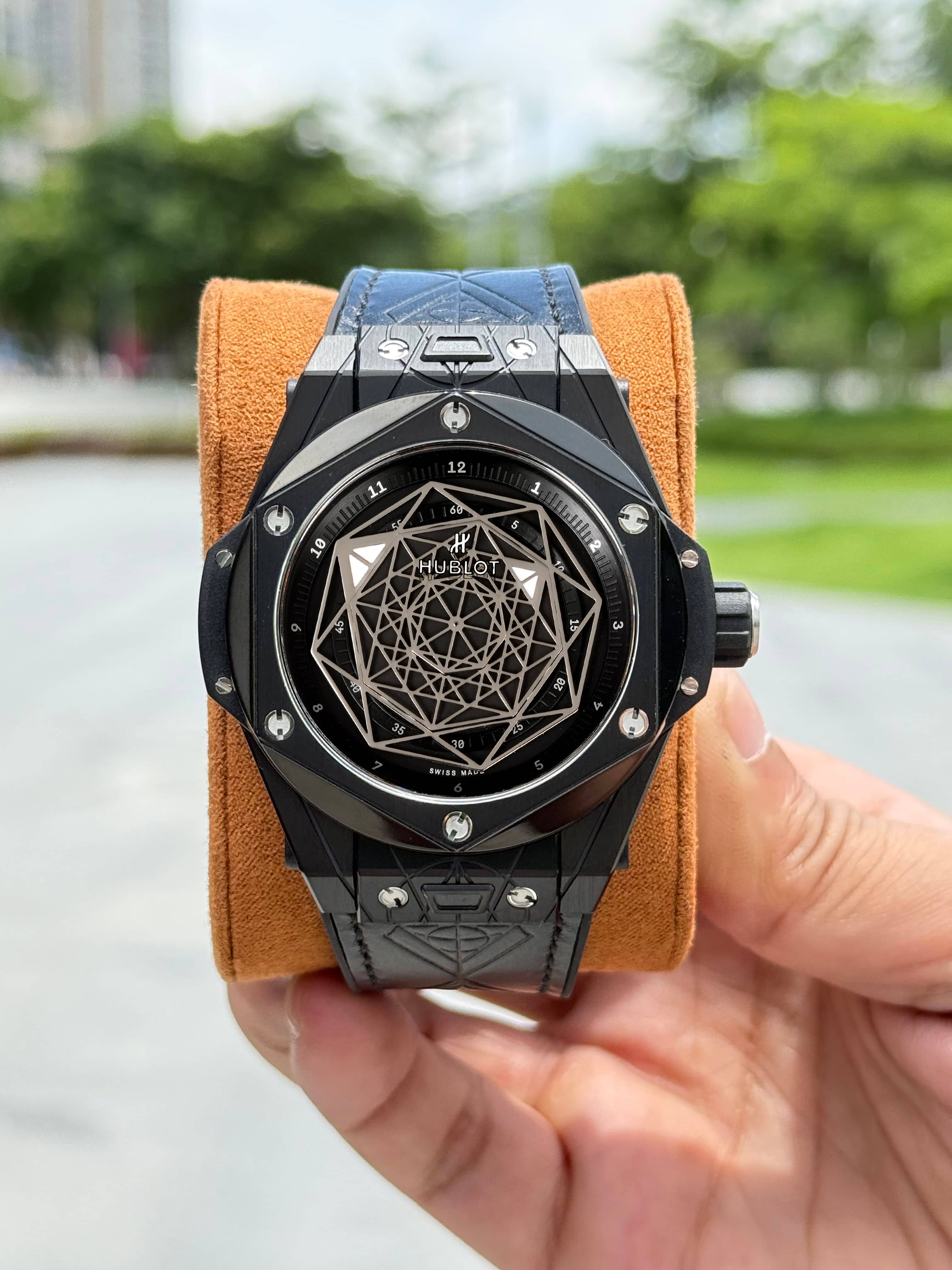 Hublot Big Bang Sang Bleu ~45mm Titanium Automatic Watch (Caliber HUB1213)
