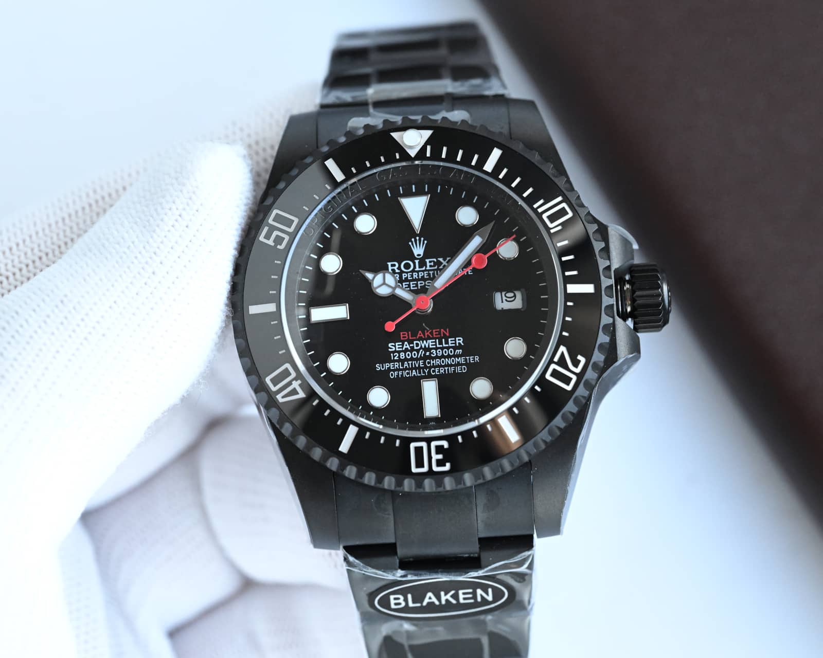 Rolex Sea - Dweller Blaken Limited Edition Automatic Watch (Cal.3235, 44mm)