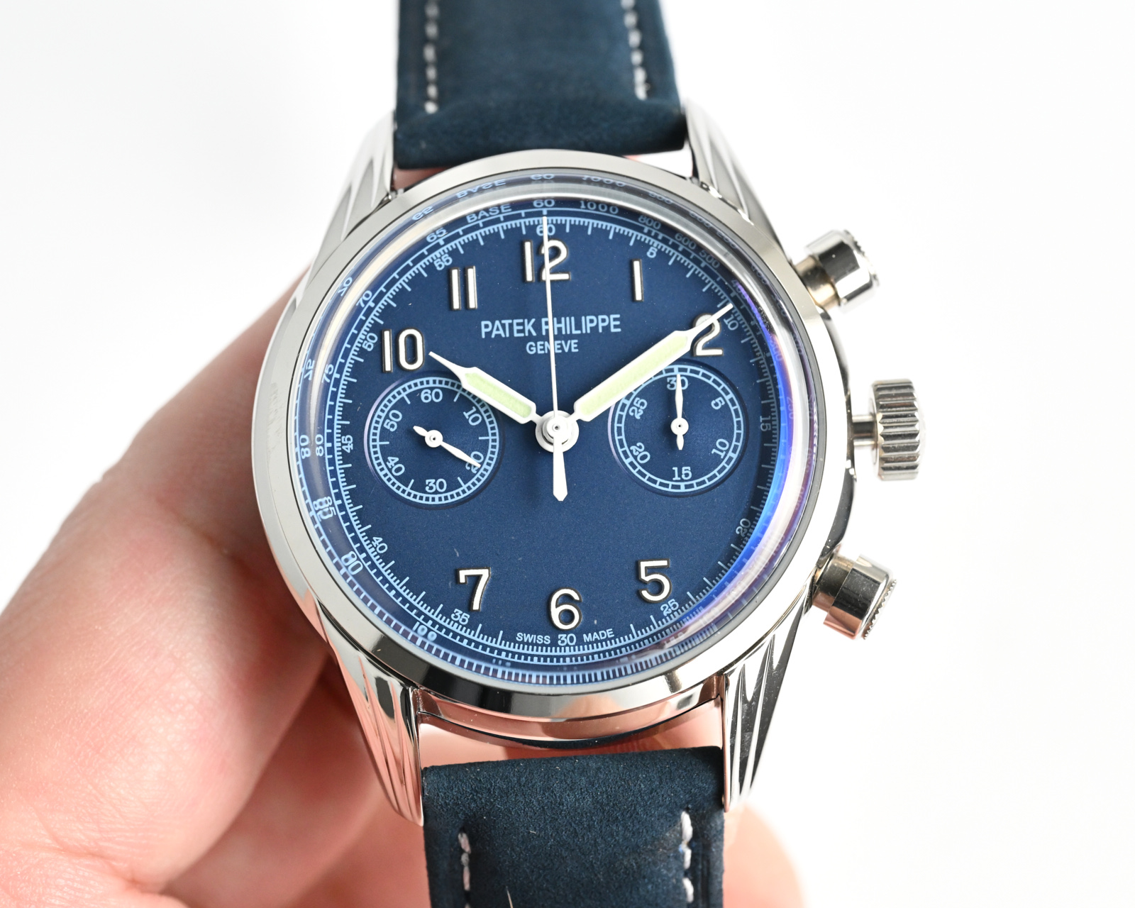 Patek Philippe Complications ~42mm Stainless Steel Chronograph Watch (Caliber CH 28-520 C)