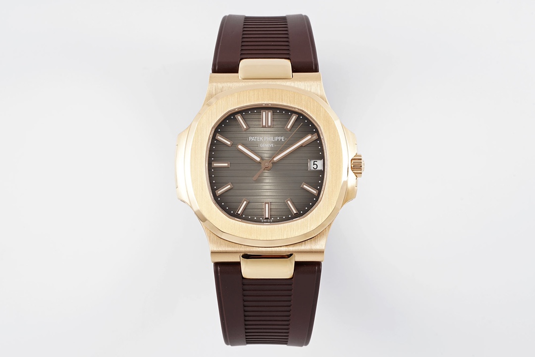 Patek Philippe Nautilus ~40mm 18K Rose Gold Automatic Watch (Caliber 324 S C)