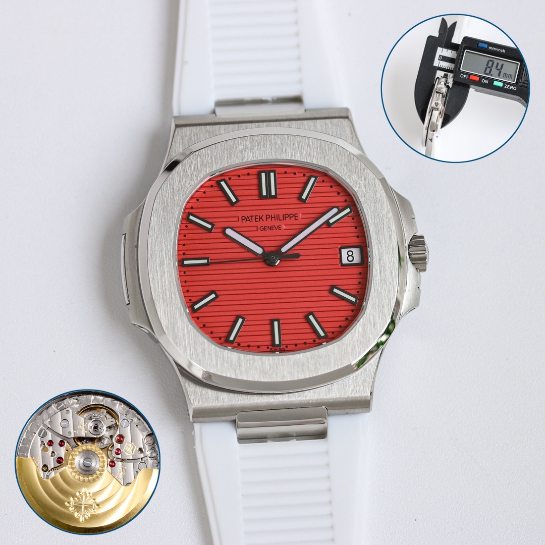 Patek Philippe Nautilus ~40mm Stainless Steel Automatic Watch (Caliber 324 S C)