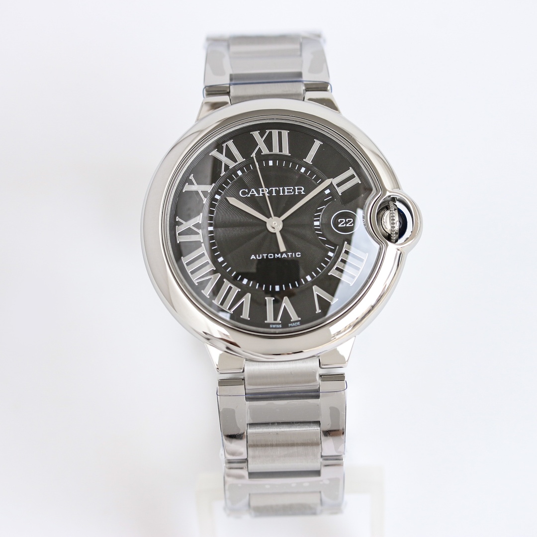 Cartier Ballon Bleu ~42mm Stainless Steel Automatic Watch (Caliber 2824)