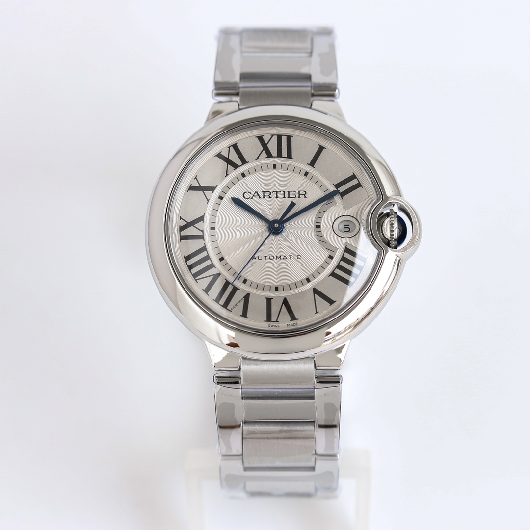 Cartier Ballon Bleu ~42mm Stainless Steel Automatic Watch (Caliber 2824)