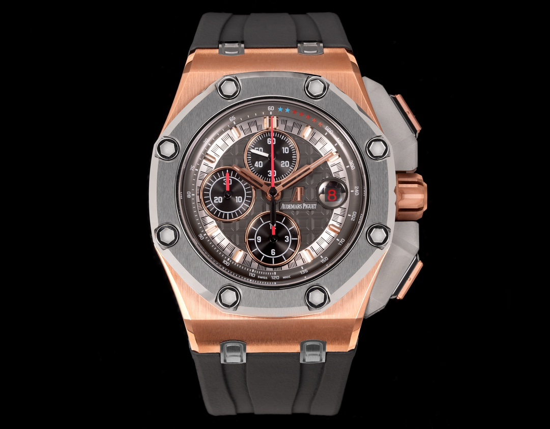 Audemars Piguet Royal Oak Offshore Michael Schumacher Limited Edition Brown Dial Chronograph Watch, 44mm, Calibre 3126/3840 Movement