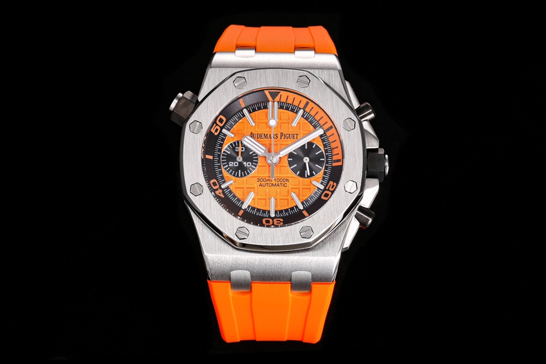 Audemars Piguet Royal Oak Offshore Orange Dial Chronograph Watch, 42mm, Calibre 3126/3840 Movement