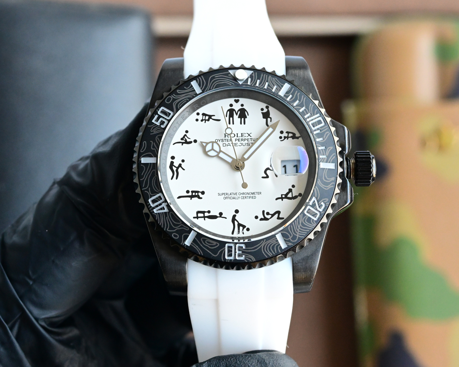 Rolex Datejust Special Pattern Dial Watch, 40mm, Automatic Movement