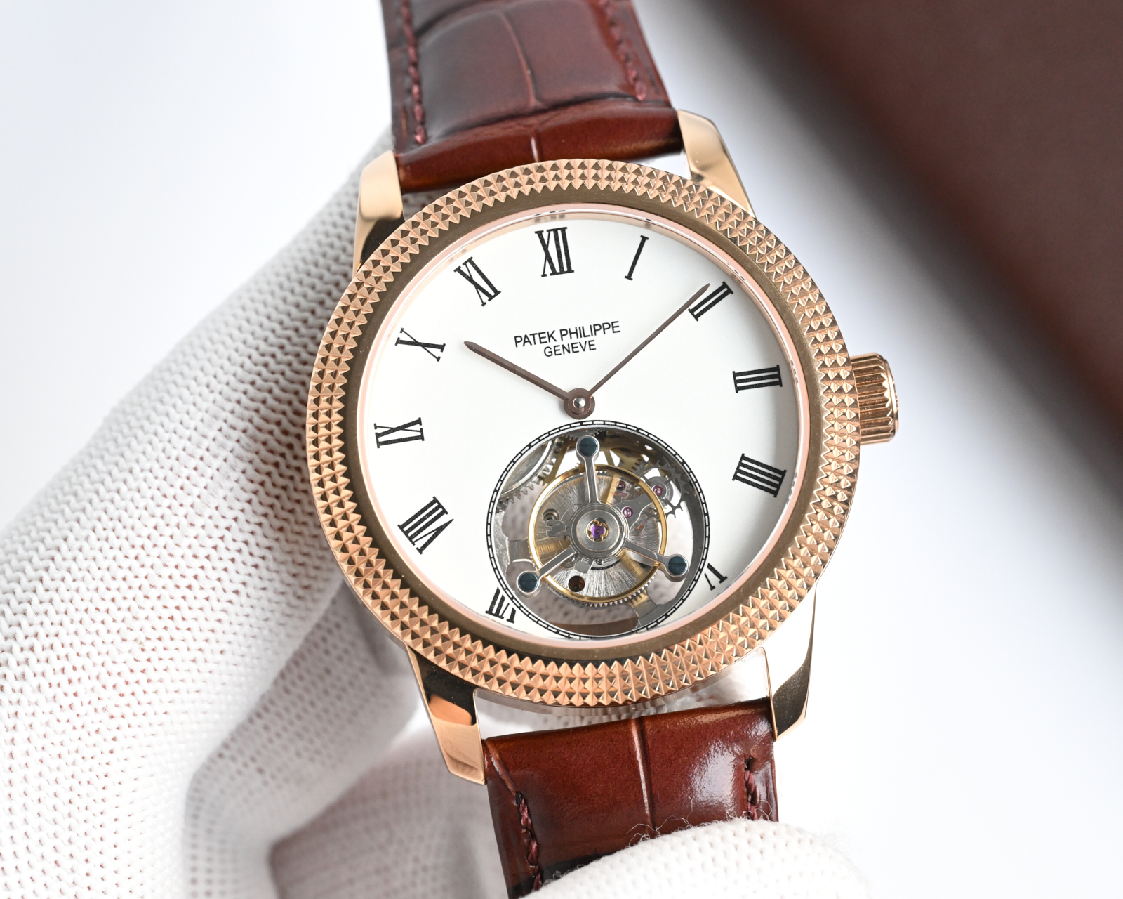 Patek Philippe Tourbillon Starry Sky Dial Watch, 40mm, Hand - Wound Tourbillon Movement