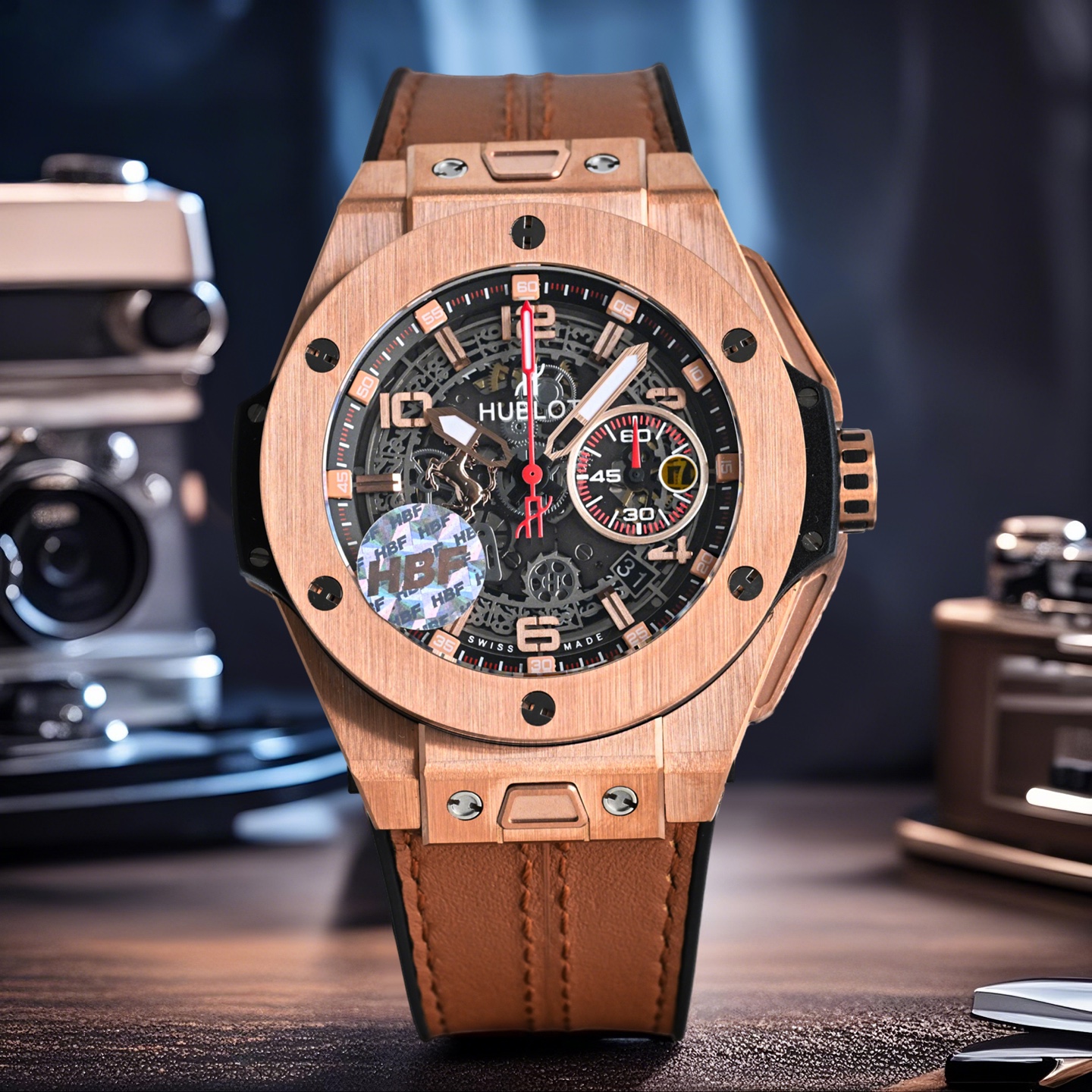 Hublot Big Bang Ferrari Skeleton Dial Watch, 45mm, Calibre HUB1280 Movement