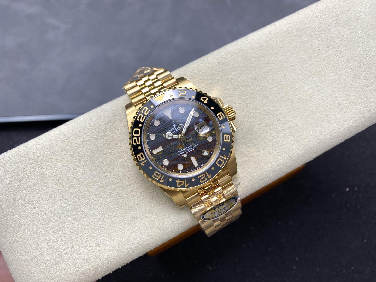 Rolex GMT - Master II Meteorite Dial Yellow Gold Watch, 40mm, Automatic Movement