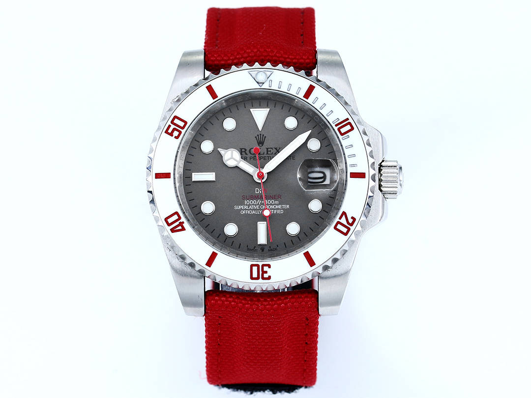 Rolex Submariner Grey Dial Watch, 40mm, Automatic Movement
