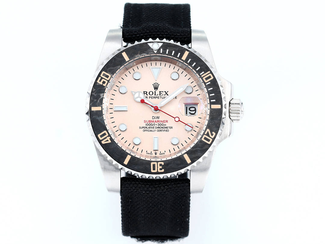 Rolex Submariner Pink Dial Watch, 40mm, Automatic Movement
