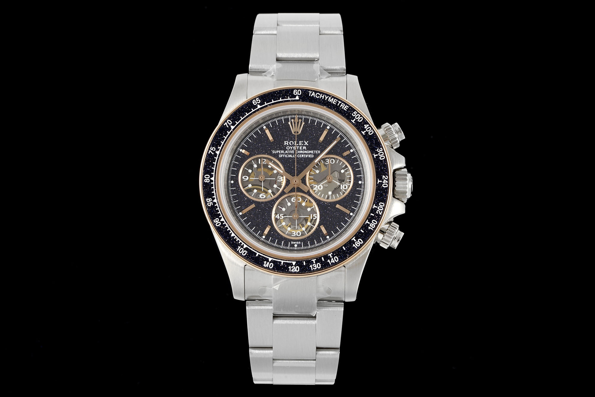 Rolex Daytona Skeleton Dial Stainless Steel Watch, 40mm, Automatic Movement
