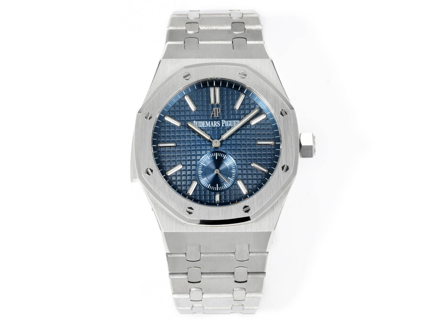 Audemars Piguet Royal Oak Blue Dial Stainless Steel Watch, 41mm, Automatic Movement