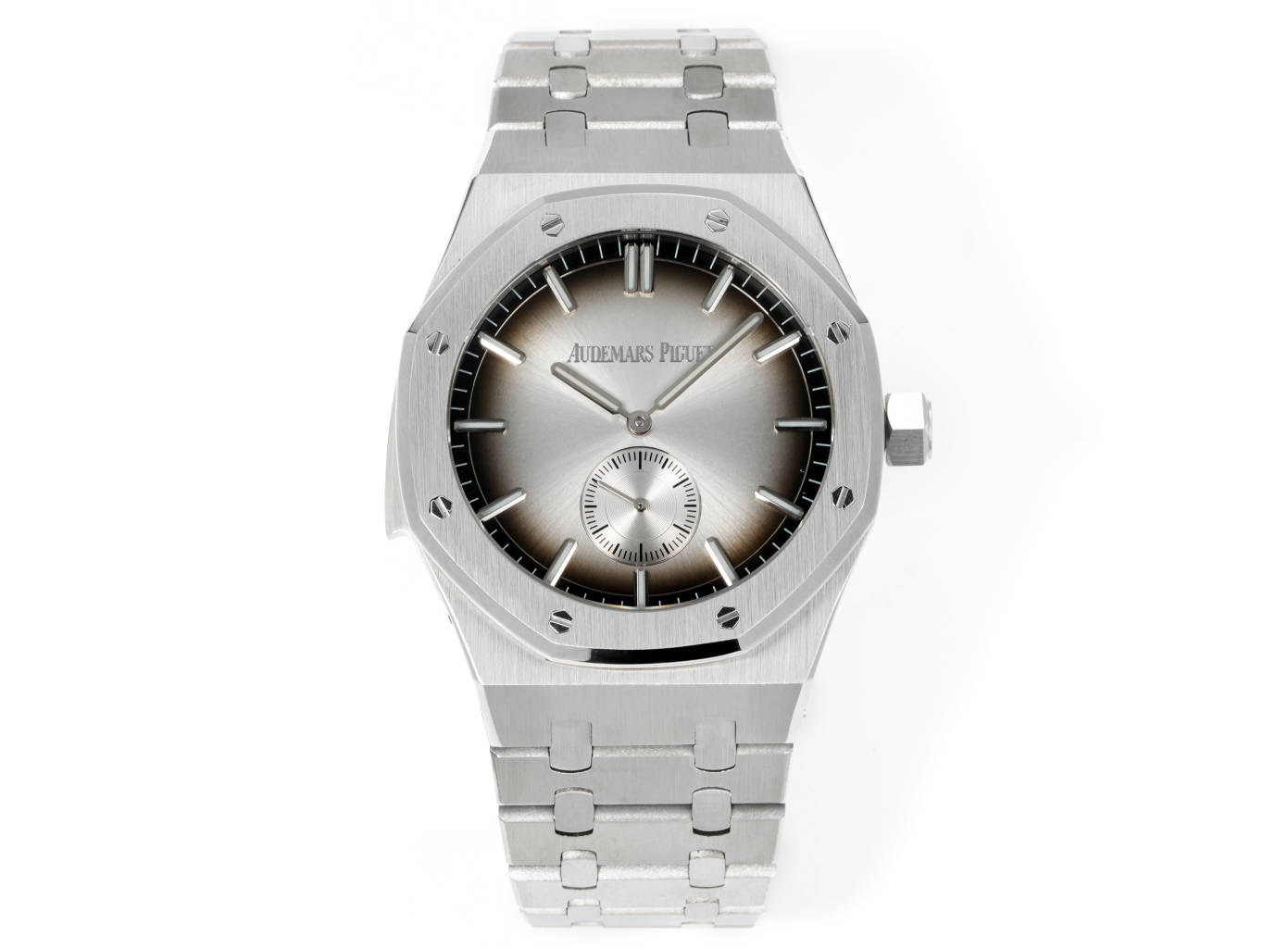 Audemars Piguet Royal Oak Gradient Silver Dial Stainless Steel Watch, 41mm, Automatic Movement