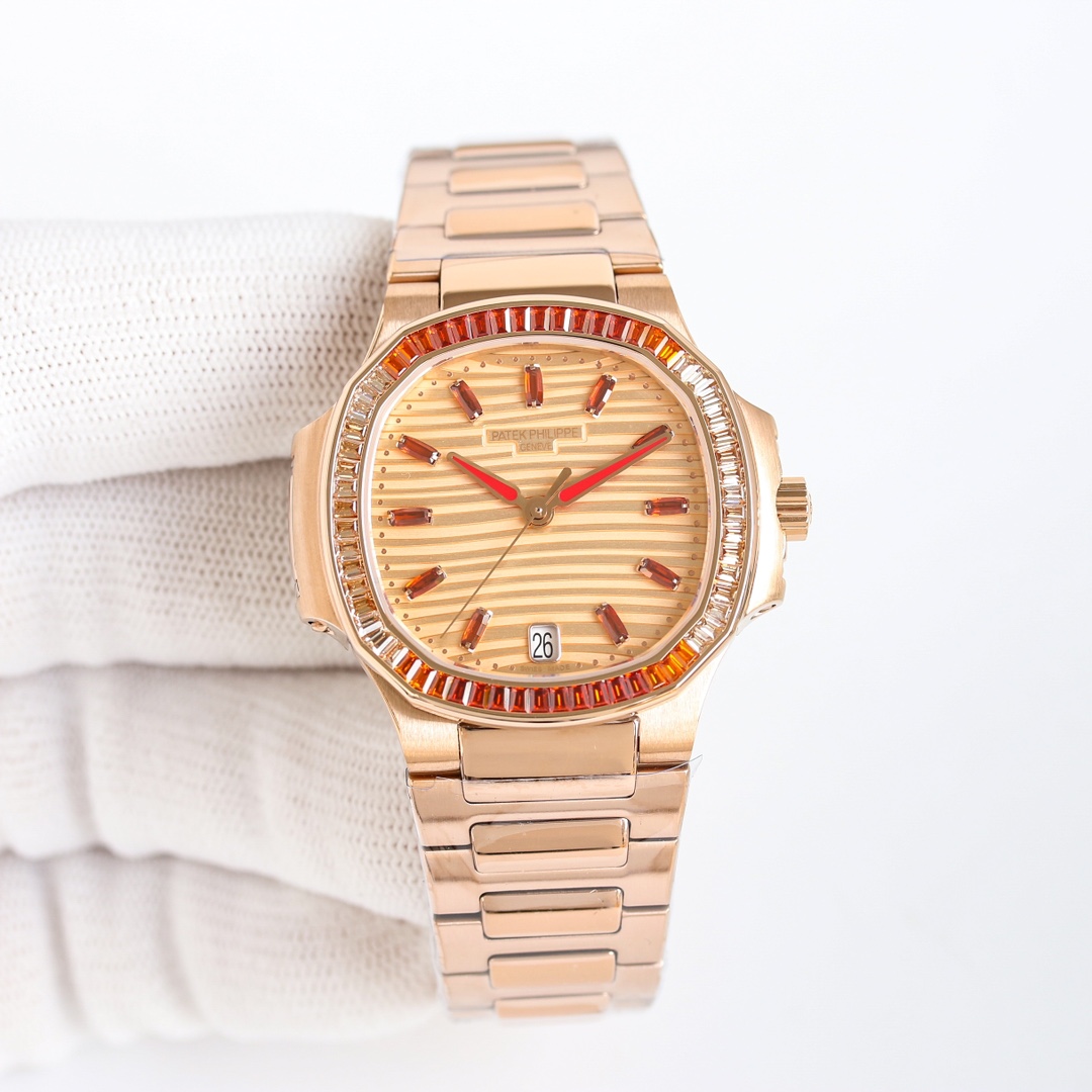Patek Philippe Nautilus 40mm Watch, Calibre 324 SC