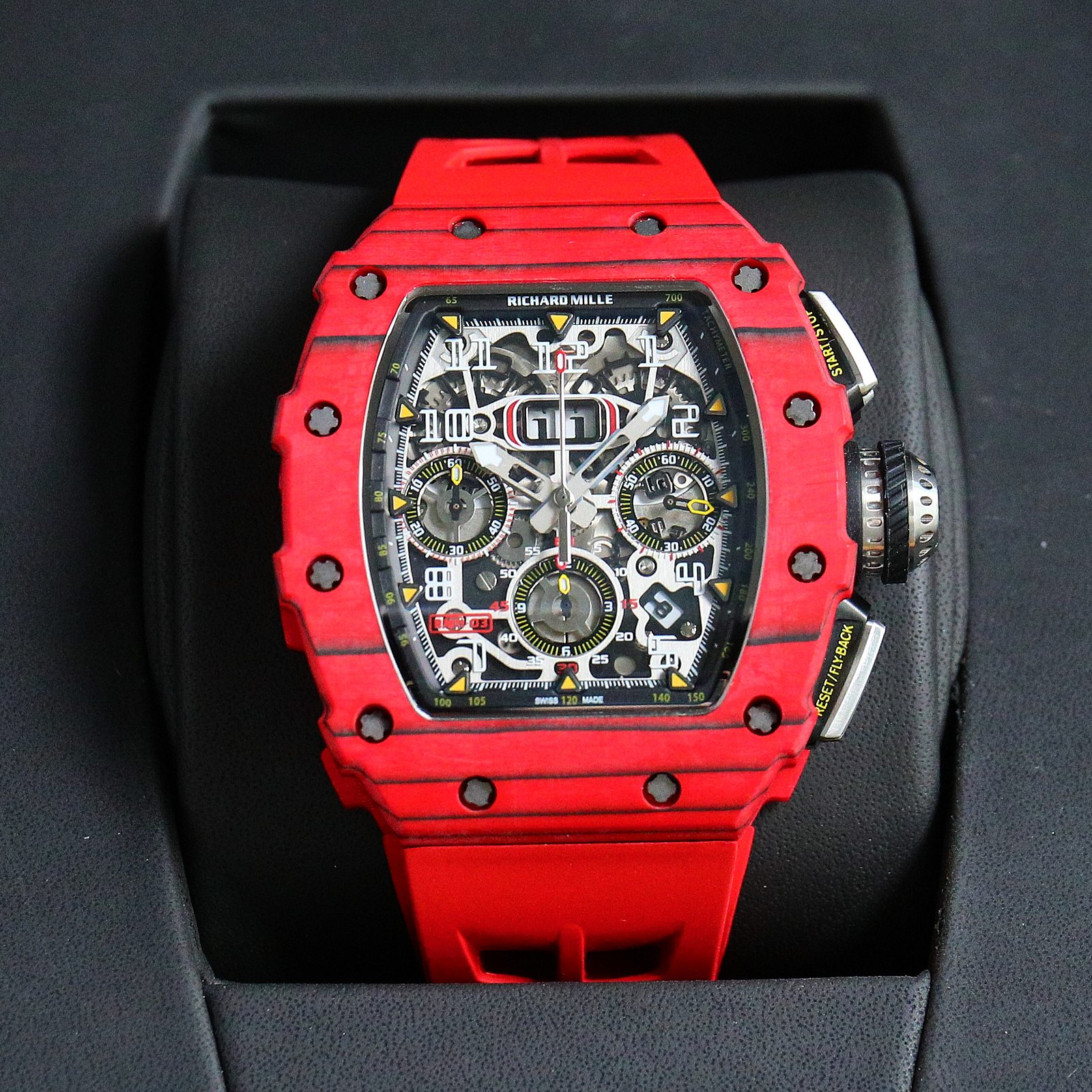 Richard Mille RM 011 Red Carbon TPT Chronograph Watch