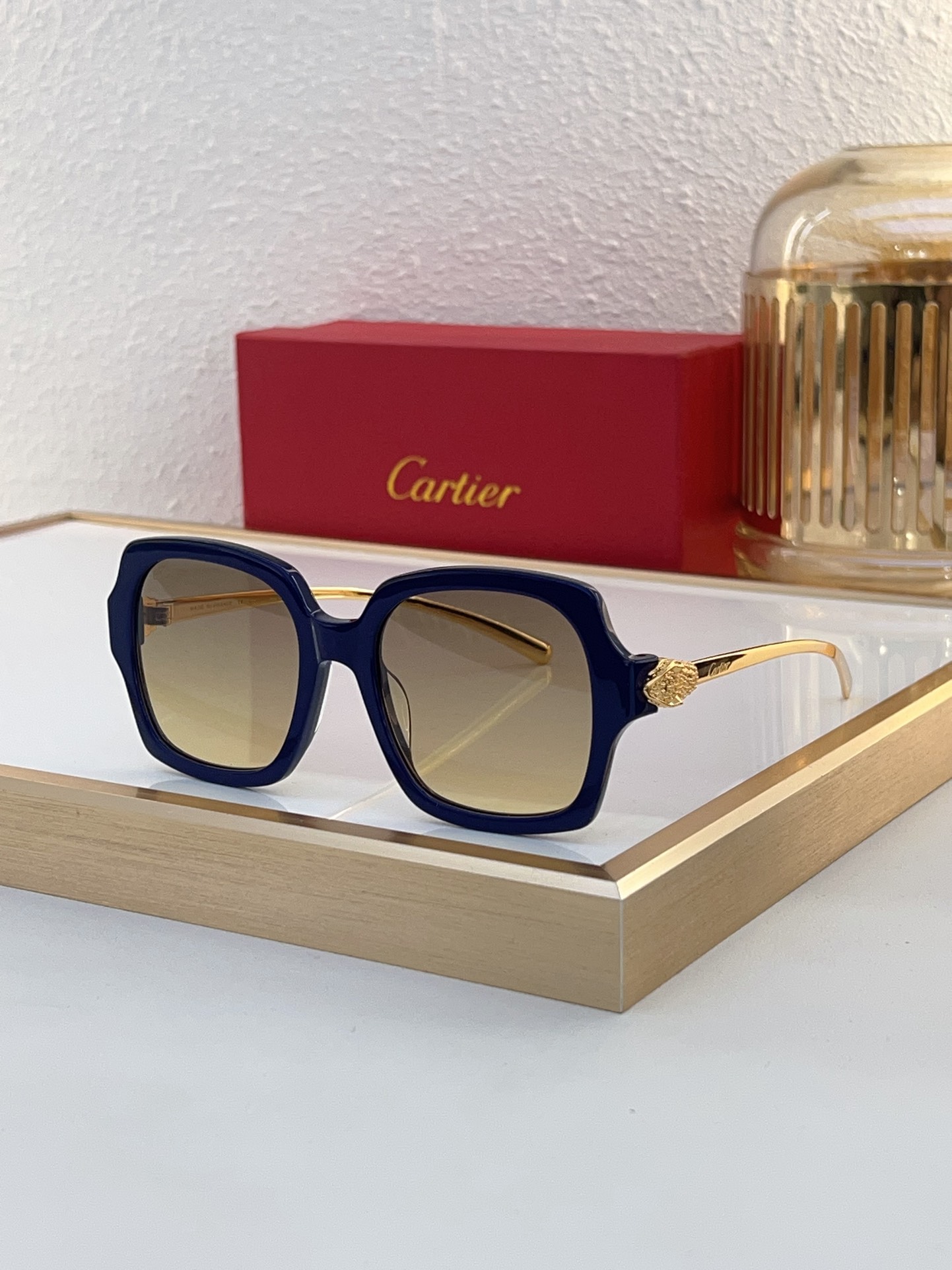 Cartier CT0643S Square - Frame Sunglasses