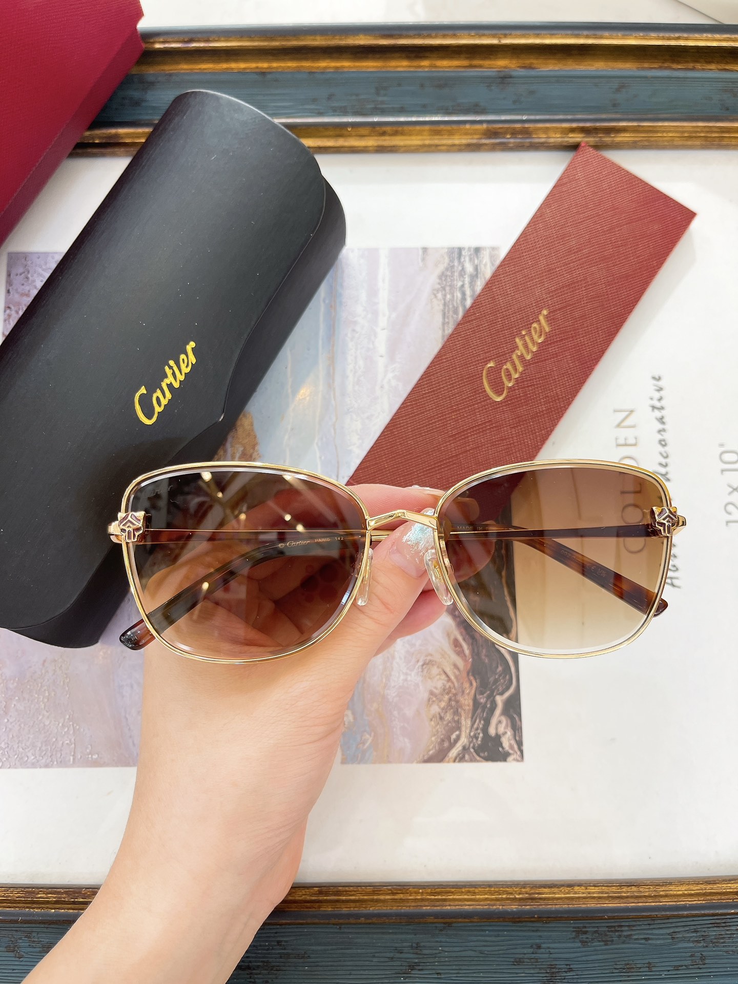 Cartier CT0511O Square - Shaped Optical Glasses