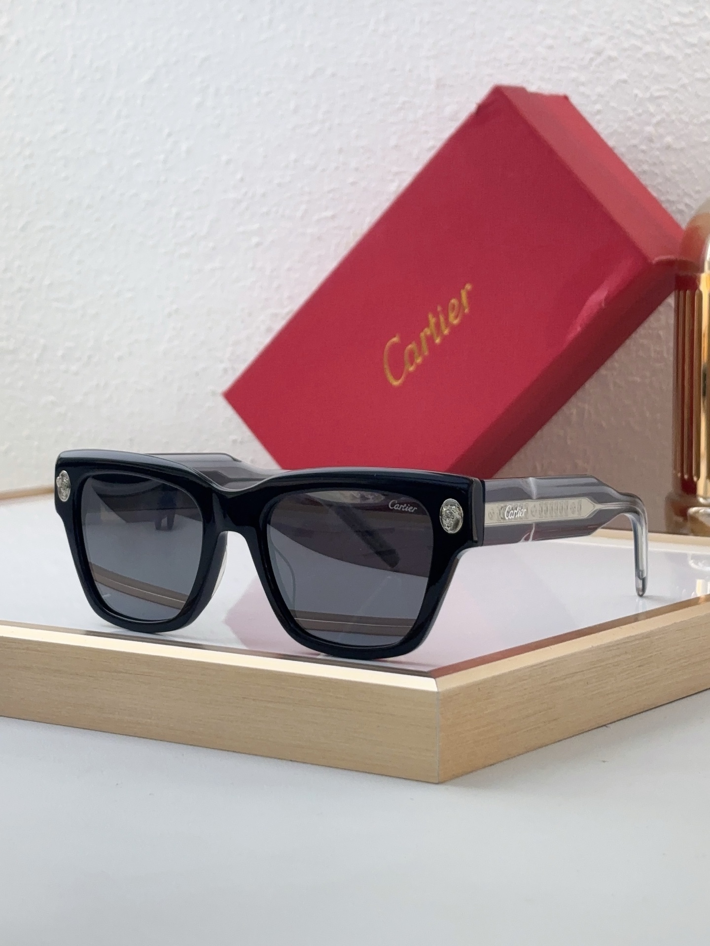 Cartier CT0288S Full - Rim Square Sunglasses