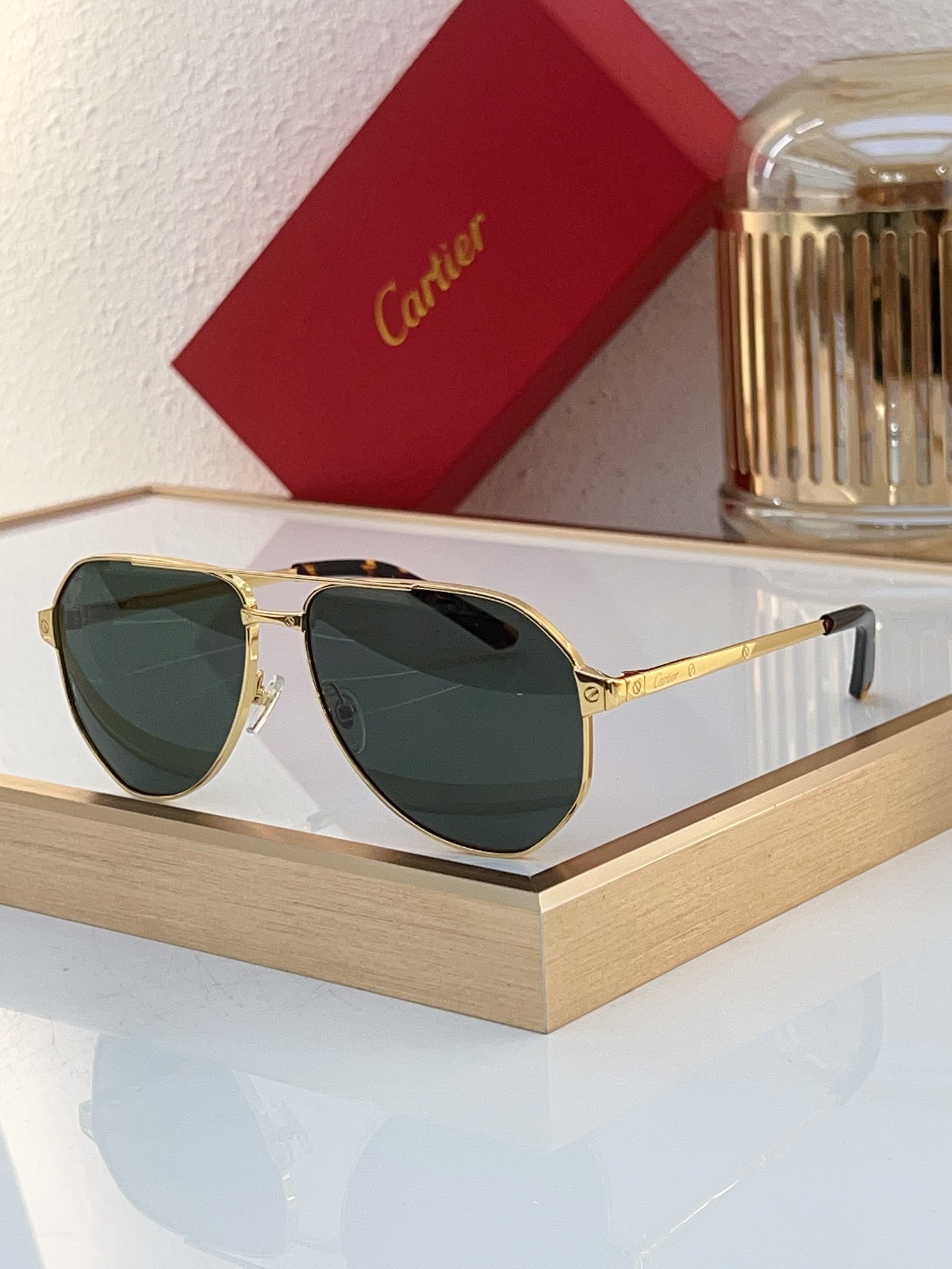 Cartier CT0461S Pilot Sunglasses