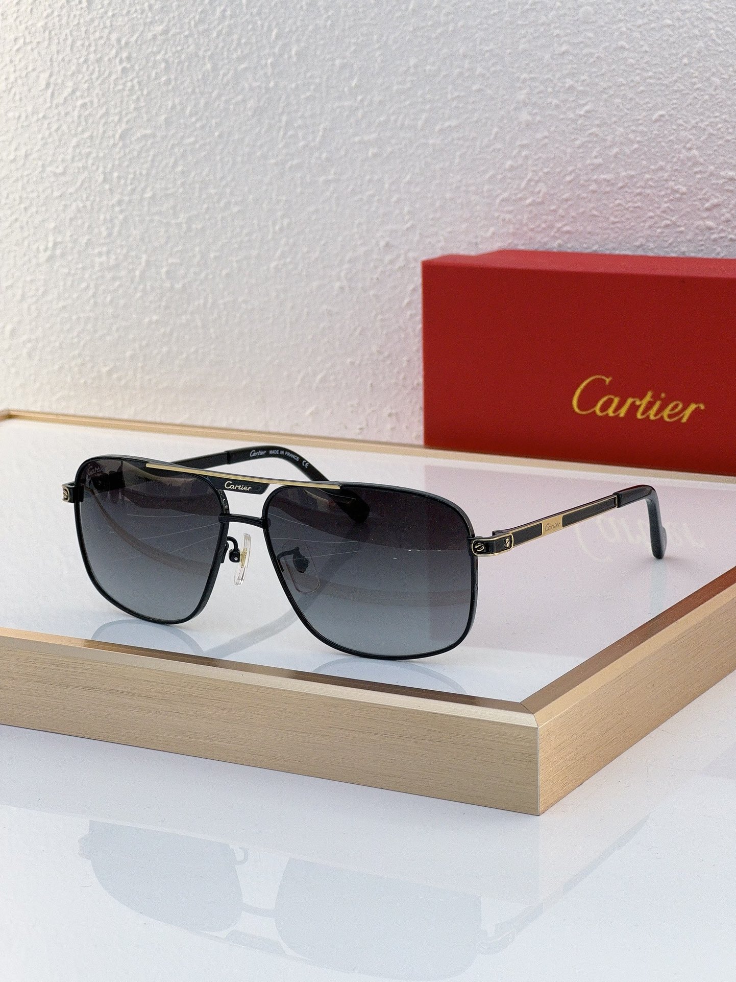 Cartier CT0366O Navigator Sunglasses