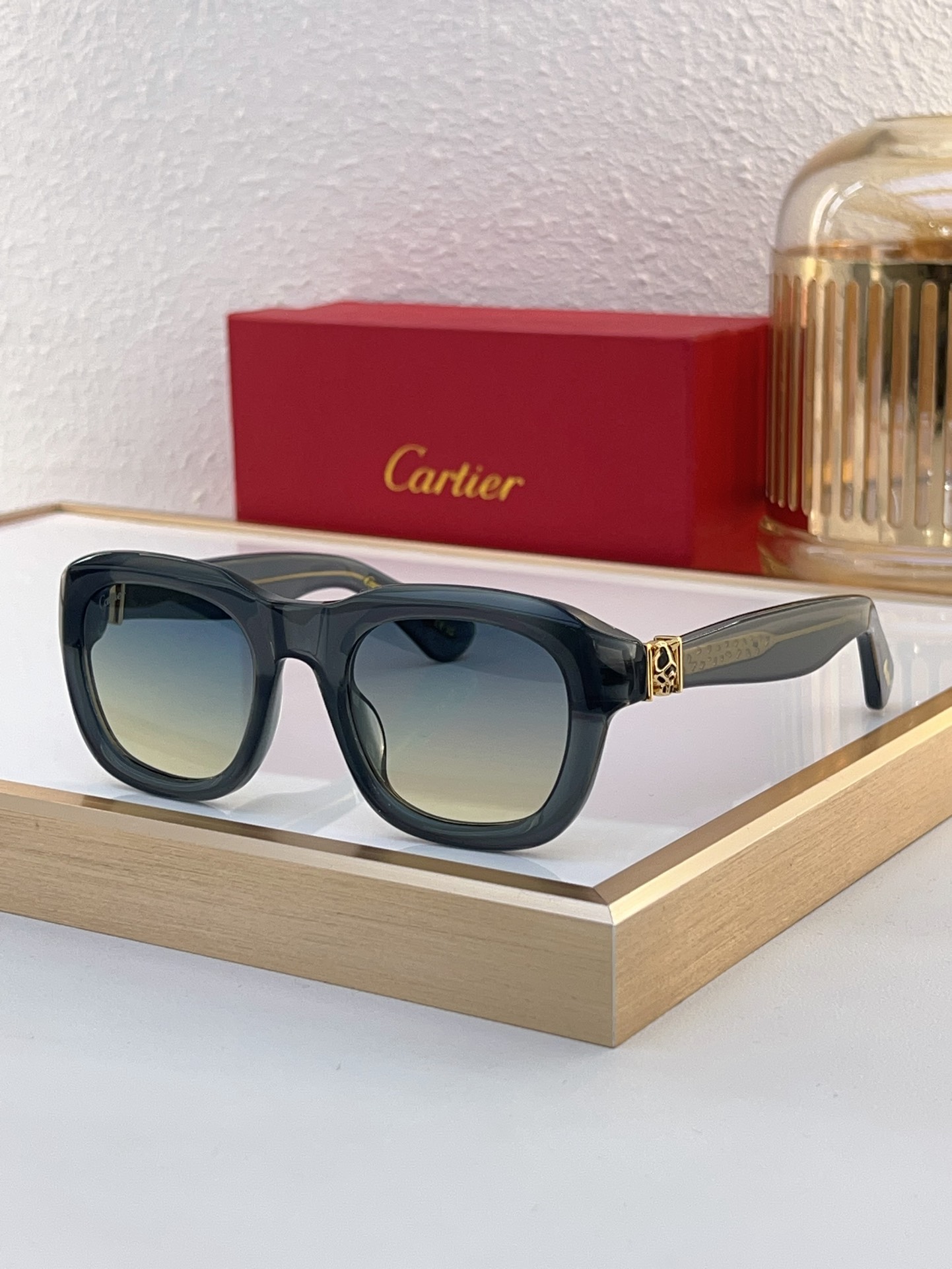 Cartier CT0317 Square Frame Sunglasses