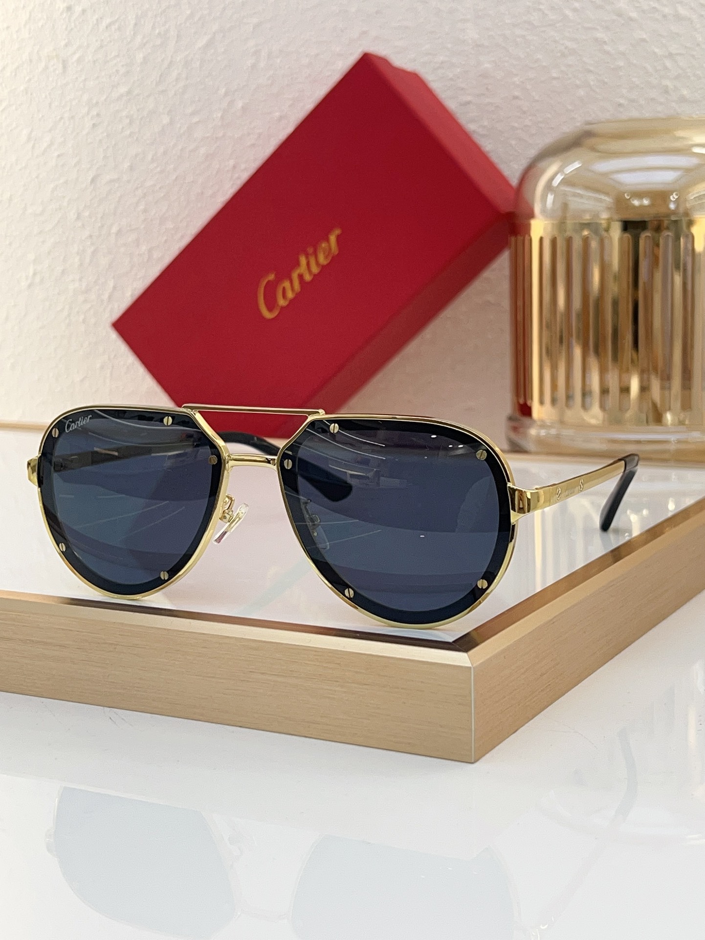 Cartier CT0195S Oval Sunglasses