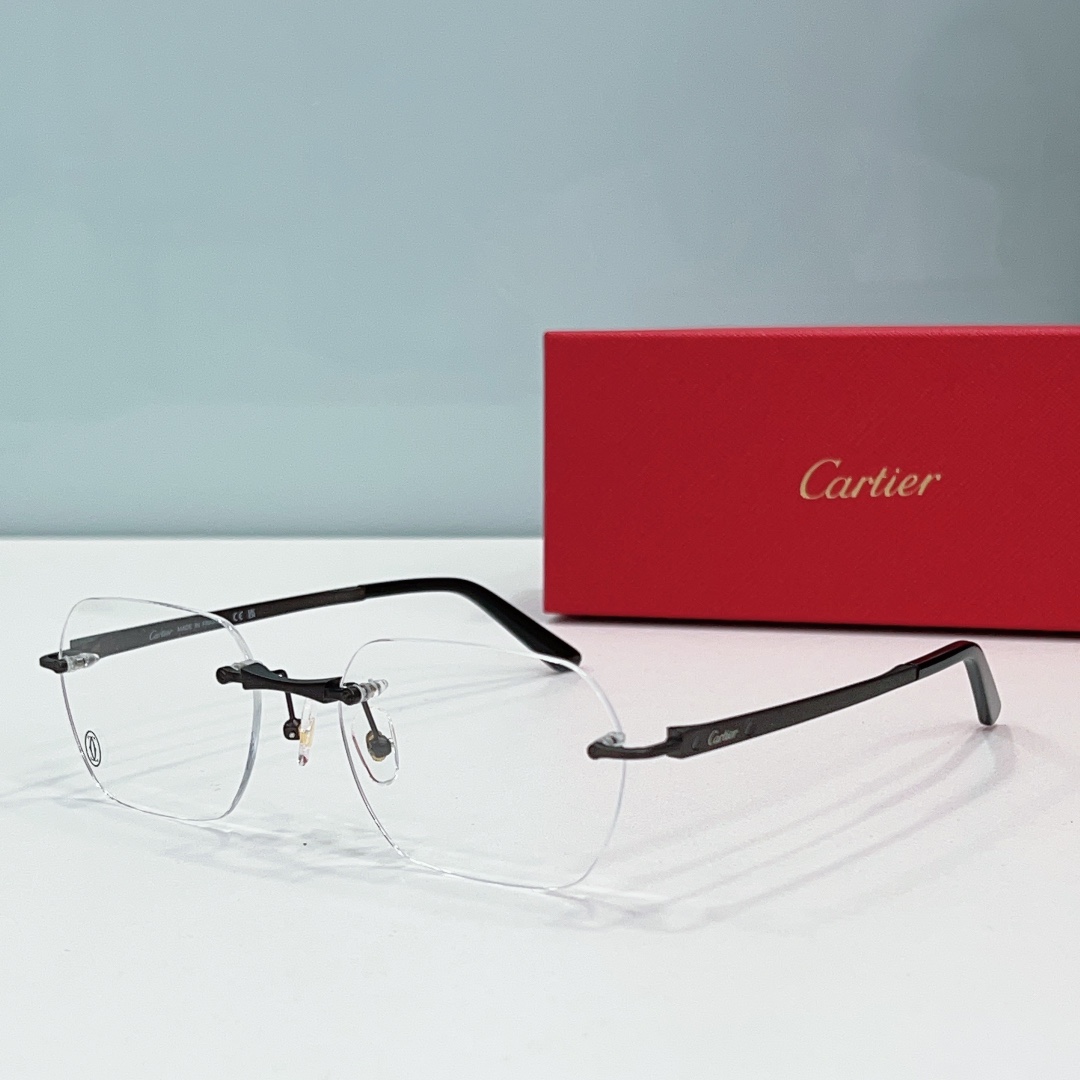 Cartier CT0407 Rimless Optical Glasses