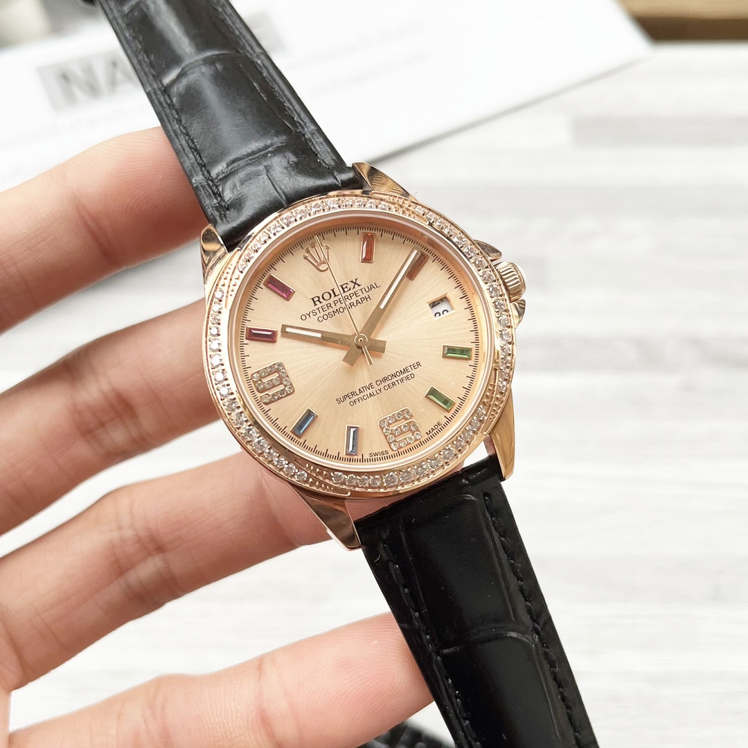 Rolex Oyster Perpetual Cosmograph – Rainbow Diamond Dial – 36mm